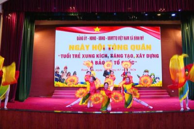 Văn nghệ ngày hội tòng quân xã Bình Mỹ năm 2026